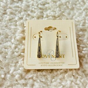 5/$25 Gold Dangle Earrings NWT